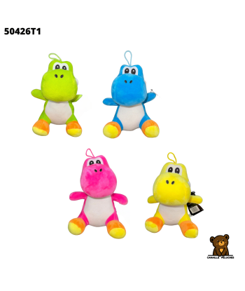PELUCHE DINO 4ASS 20CM x12