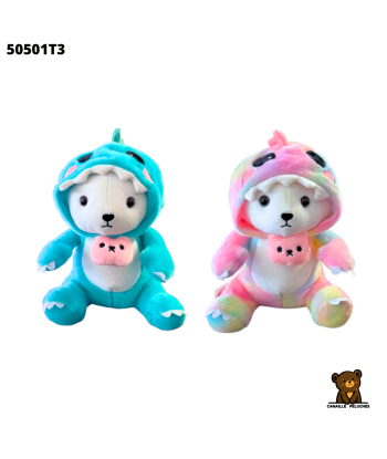 PELUCHE OURS DEGUISÉ 2ASS...