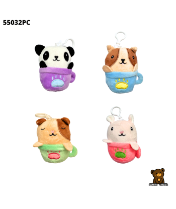 PC TASSES ANIMAUX 10CM 4ASS