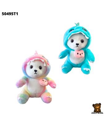 PELUCHE OURS DEGUISÉ 2ASS...