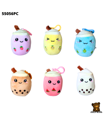 PC BUBBLE TEA 10CM 6ASS x24
