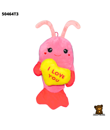 PELUCHE HOMARD + COEUR 2ASS...