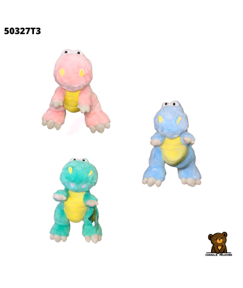 PELUCHE DINOSAURE T3 3ASS