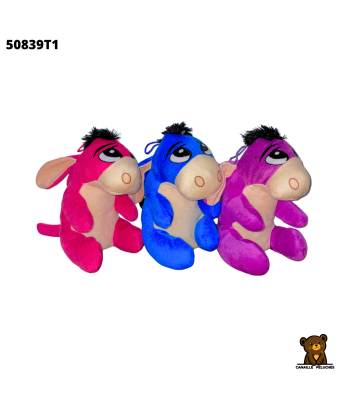 PELUCHE ÂNE 15CM 3ASS