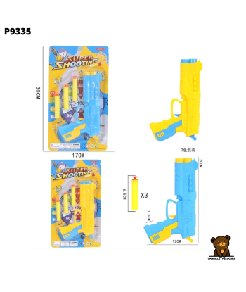 BL. PISTOLET MOUSSE x2