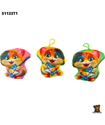 COUSSIN CHAT 11CM - 3ASS x24