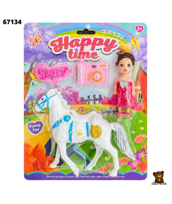 BL POUPEE + CHEVAL